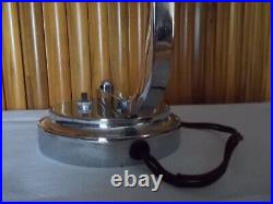 Art Deco CHROME Desk LAMP Gilbert Rohde Donald Deskey MACHINE AGE Modern VINTAGE