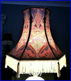 Liberty Ianthe Fabric Lampshade Fringe Trim PAGODA Suits Standard Lamp