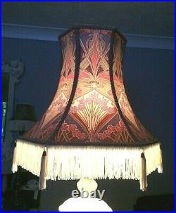 Liberty Ianthe Fabric Lampshade Fringe Trim PAGODA Suits Standard Lamp