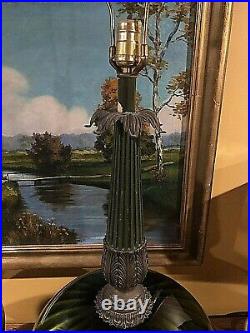 Mid Modern Century art deco Retro Glass Vintage lights Lamp Bases Shabby Chic