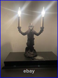 Monkey Bellhop Lamp Vintage RARE No SHADES VGUC