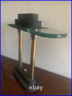 Sonneman for George Kovacs Post Modern Halogen Desk Table Lamp VTG 80s Art Deco