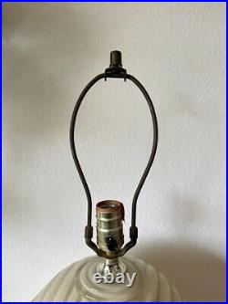 Vintage 1980s Art Deco Revival Style Table Lamp American Vintage Art Deco