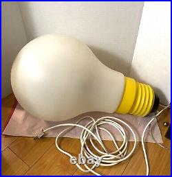 Vintage 60s-70s Bulb-Bulb lamp (Rare) giant light bulb pop art