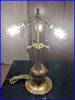 Vintage Art Deco Phoenix Birds Table Lamp