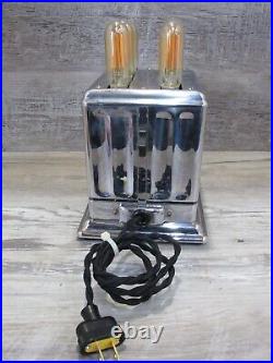Vintage Art Deco Toastmaster Toaster Conversion Lamp One Of A Kind Steampunk