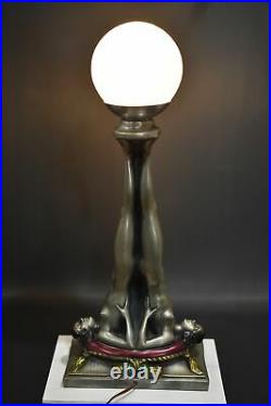Vintage Art Nouveau Lamp (OP 397 RD825321)