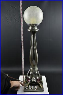 Vintage Art Nouveau Lamp (OP 397 RD825321)