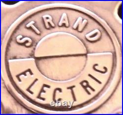 Vintage British Strand Theatre Lamp Antique Art Deco Strand Film Light Tripod