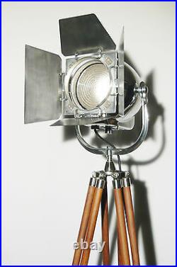 Vintage Film Lamp Industrial Antique Art Deco Strand Jielde Alessi Theatre Light