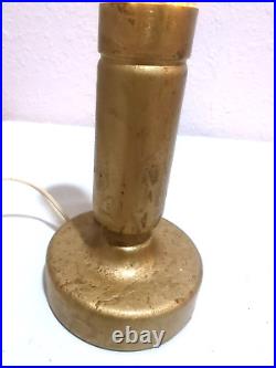 Vintage Florence Art Co Glitter Lamp Astro Lite Gold Flakes