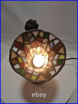 Vintage Lamp Signed L. Moreau, Cupid