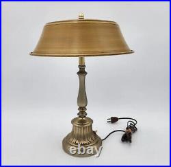 Vintage Mid-Century Chilo Honi Brass Lamp Italy Original 2-way Light 17H