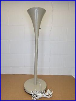 Vintage Mid Century Metal Art Deco Tulip Torcheres Table Lamp 32 Tall