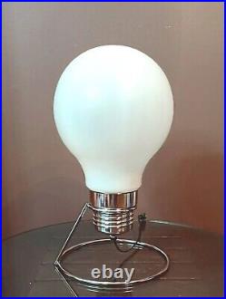 Vintage Original 60s 70s Pop Art Mid Century Modern Retro Light Bulb Table Lamp