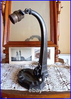 Vintage lamp, Art deco, TABLE LAMP, Ash tray, Table lamp, Desk lamp, Germany