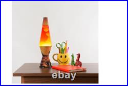 Volcano Lava Lamp Table Electric Vintage Look Art Lamps Deco Living Room Toy Red