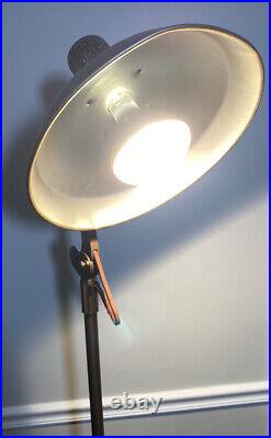 Vtg RARE General Electric Sun Lamp B-10 Art Deco Industrial Style Floor Model
